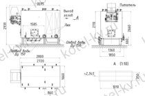 Чертеж котла КВм 1.6 с ЗП РПК