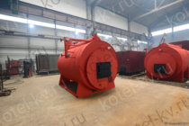 Паровой котел 400 кг пара в час на твердом топливе