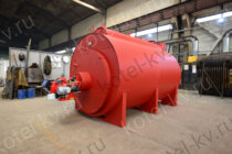 Паровой котел на газе и дизеле 800 кг пара в час